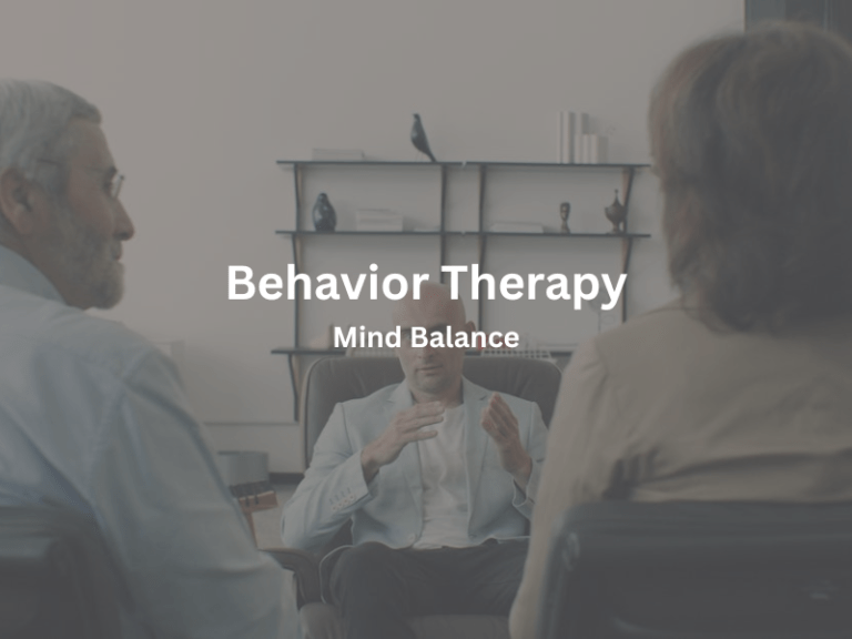 behavior therapy