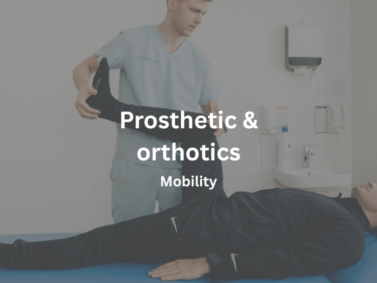 prosthetic & orthotics